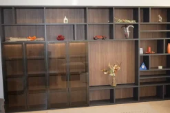 Soggiorno completo Logico26 di Orme in laminato opaco in Offerta Outlet