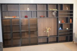 Soggiorno completo Logico26 di Orme in laminato opaco in Offerta Outlet