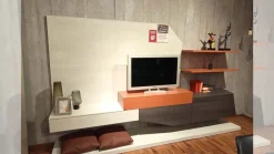 Soggiorno completo Luca di Collezione esclusiva in stile design a prezzi outlet