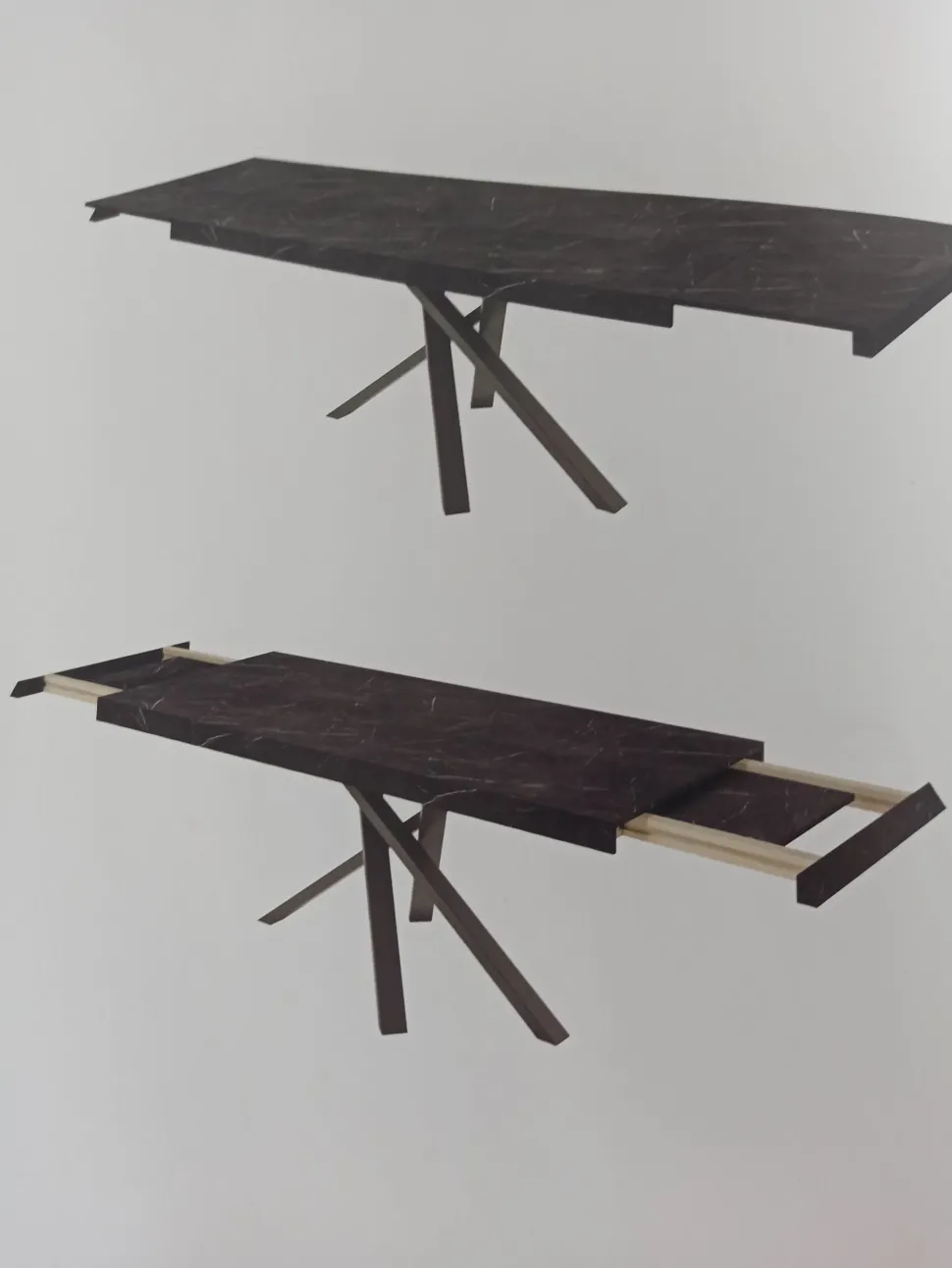 Soggiorno completo Luce di Colombini casa in laminato opaco in Offerta Outlet