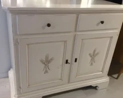 Soggiorno completo Madia spiga di Artigianale in legno a prezzo scontato