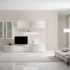 Soggiorno completo modello Soggiorno  bianco frassinato di Md work a prezzo Outlet