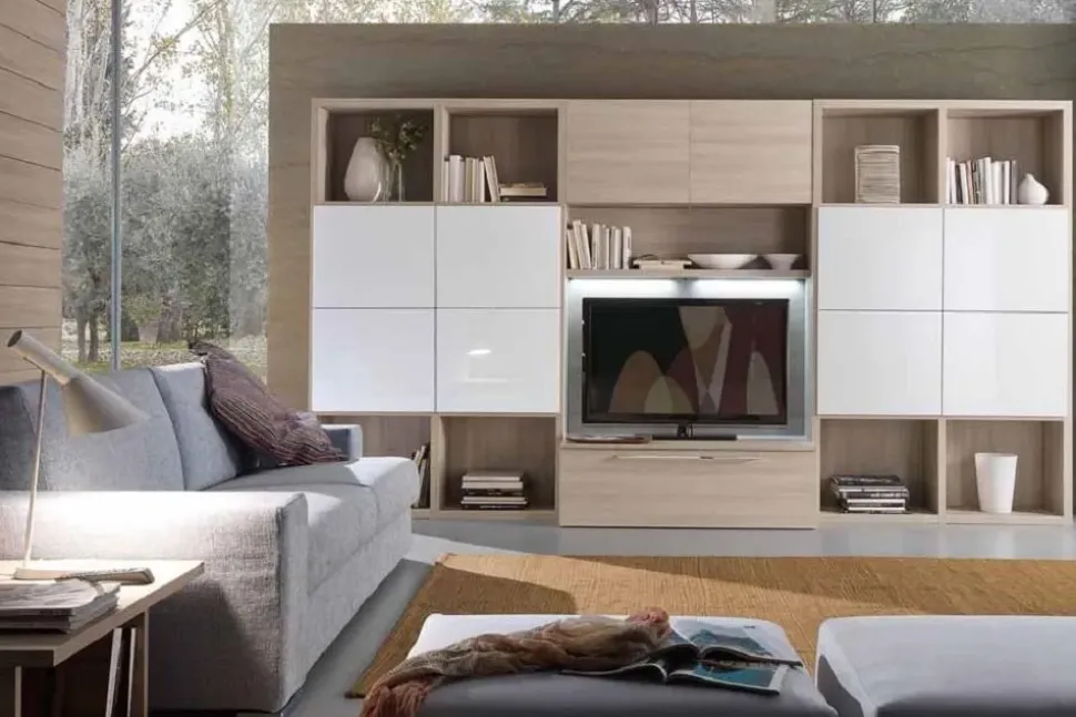 Soggiorno completo modello Living modello irma di s75 in promo-sconto del 50% di S75 in Offerta Outlet