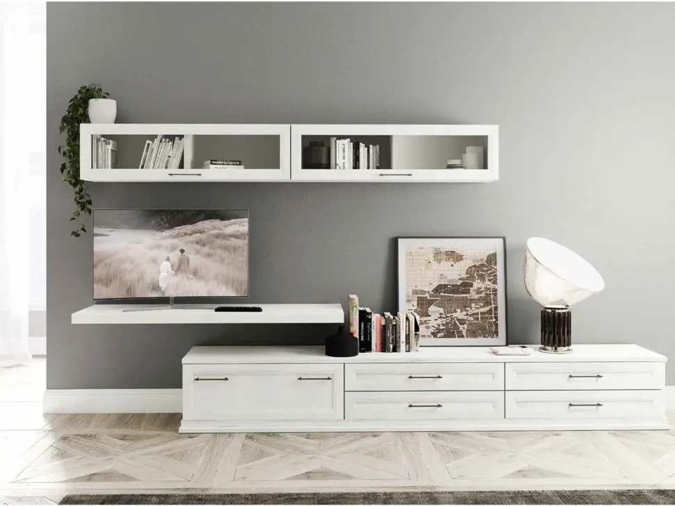 Soggiorno completo modello As201 di Colombini casa in Offerta Outlet