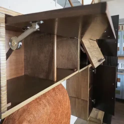 Soggiorno completo modello Composizione soggiorno bortoli  bambu miele e black  di Bortoli a prezzo scontato