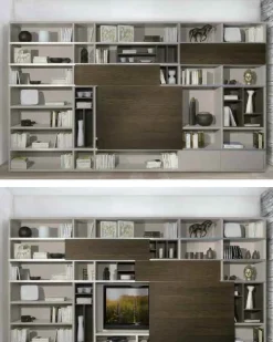 Soggiorno completo modello Aurora in stile design di Artigianale a PREZZI OUTLET