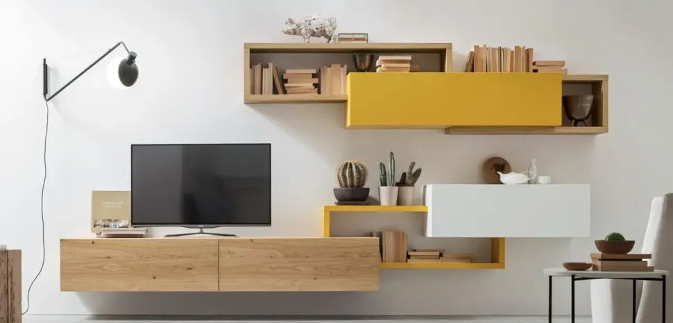 Soggiorno completo modello Soggiorno sm103 in stile moderno di Artigianale a PREZZI OUTLET approfittane ora!