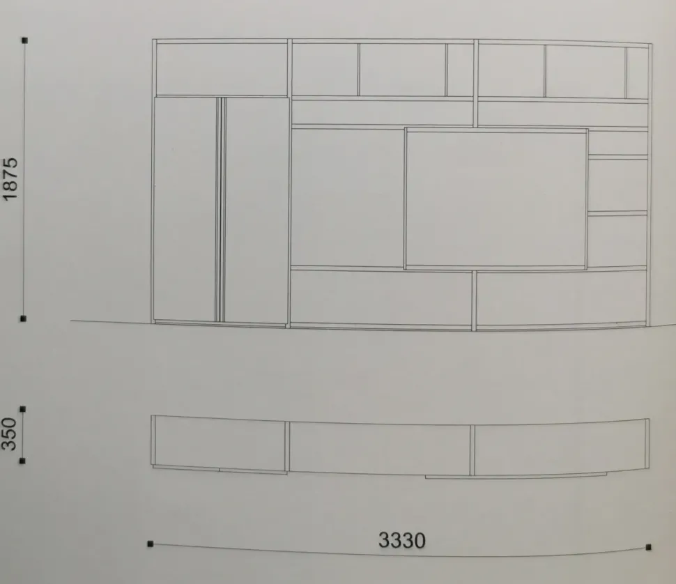 Soggiorno completo modello Orme day 124 di Orme a prezzo scontato