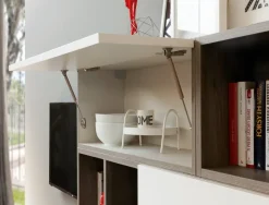 Soggiorno completo modello Living mod.ingrid in promo-sconto del 37% in stile moderno di S75 a PREZZI OUTLET