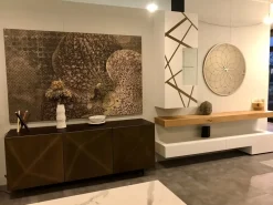 Soggiorno completo modello Living decoro di Voltan in Offerta Outlet