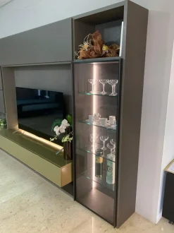 Soggiorno completo Modo di Sangiacomo in stile moderno a prezzi outlet