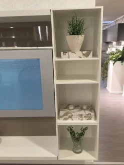 Soggiorno completo Motus living di Scavolini in laminato opaco in Offerta Outlet