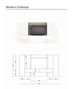 Soggiorno completo Orme day 07 di Orme in stile moderno con forte sconto