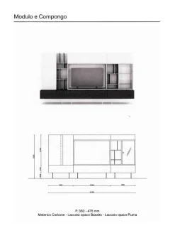 Soggiorno completo Orme day 13 di Orme in stile moderno a prezzi convenienti