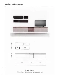 Soggiorno completo Orme day 06 di Orme in stile moderno a prezzi outlet