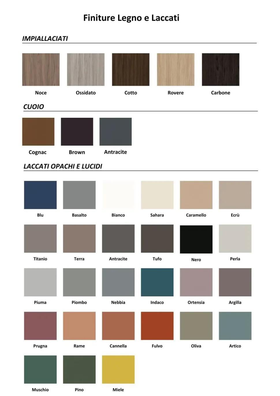 Soggiorno completo Orme day 12 di Orme in laminato materico a prezzo Outlet