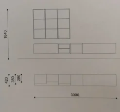 Soggiorno completo Orme day 103 di Orme in stile moderno a prezzi outlet