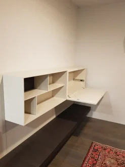 Soggiorno completo Pass-word di Molteni & c in laccato opaco in Offerta Outlet