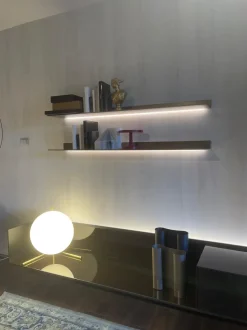 Soggiorno completo Rimadesio parete completa self plan  di Rimadesio in metallo a prezzo scontato