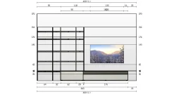 Soggiorno completo Sm017 di Imab in laccato opaco a prezzo Outlet