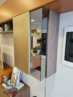 Soggiorno completo Soggiorno mobilgam  modello horizon di Mobilgam in laccato opaco a prezzo Outlet