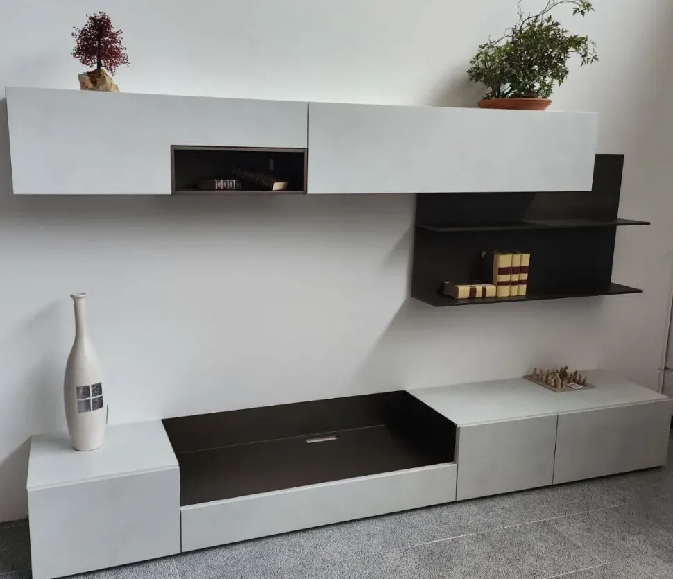 Soggiorno completo Unix di Maronese acf in stile moderno a prezzi outlet