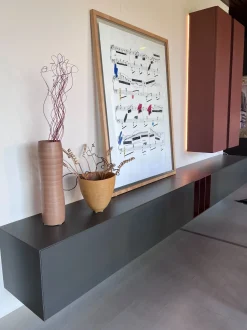 Soggiorno completo Wallover di Caccaro in stile design in offerta