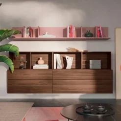 Soggiorno Orme Light 03: laminato materico, prezzo scontato!