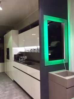 Specchiera in stile moderno Rgb specchio - luce led OFFERTA OUTLET