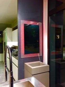 Specchiera in stile moderno Rgb specchio - luce led OFFERTA OUTLET