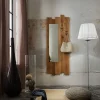 Specchiera ingresso Zoe in rovere massello