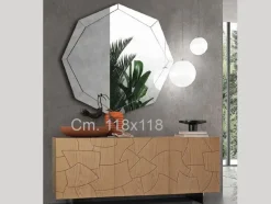 Specchiera modello Plutone di Di lazzaro con forte sconto