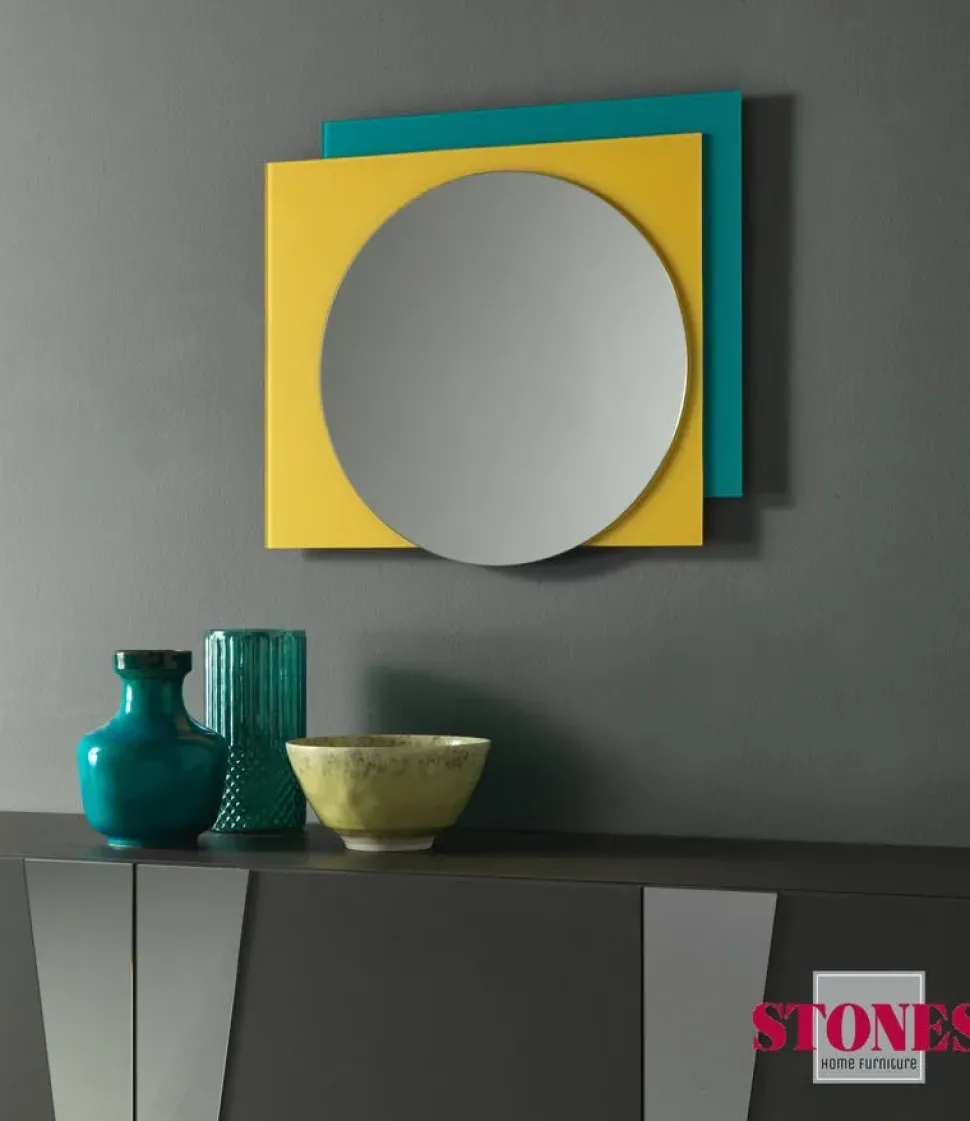 Specchiera Shanti in vetro Stones sconto del 30%