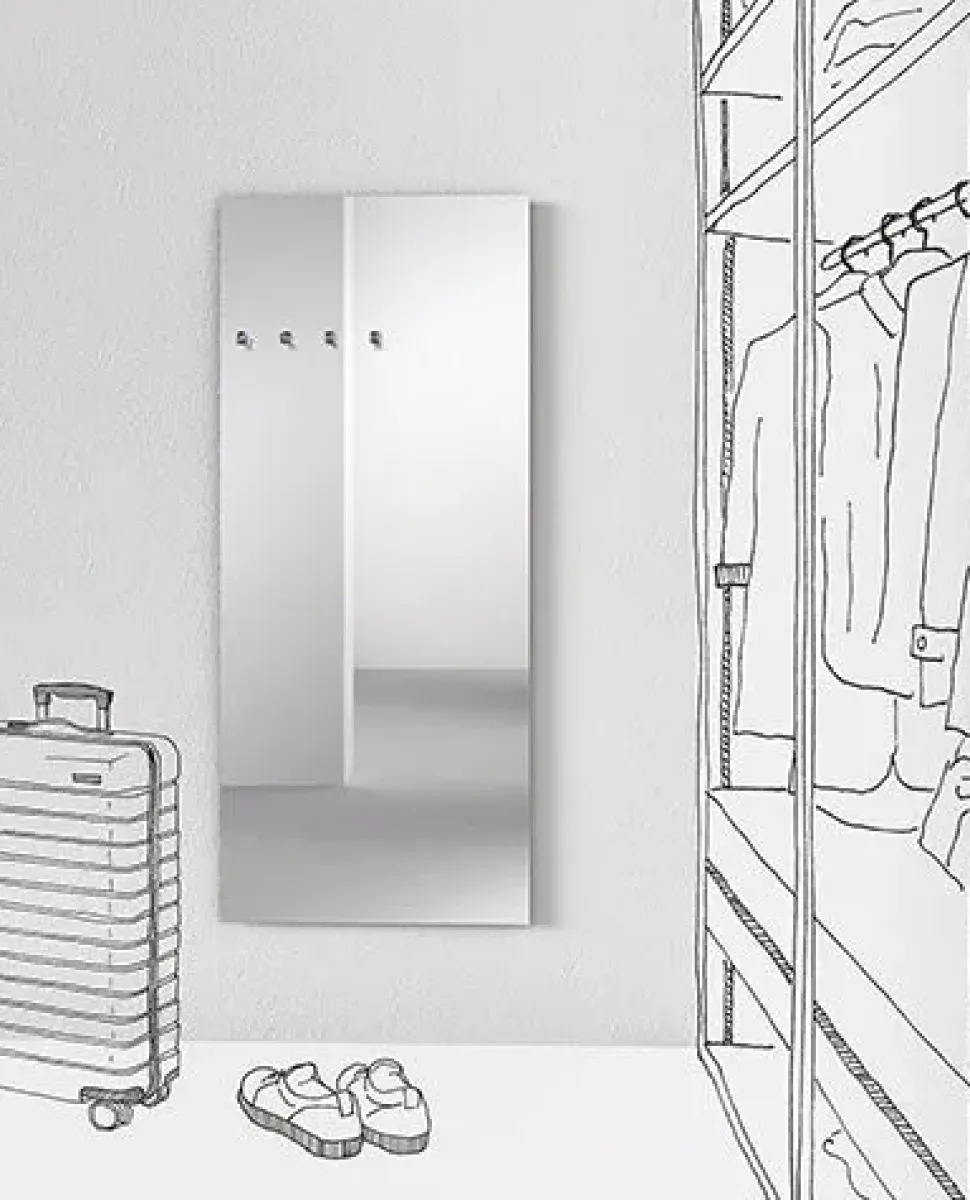 Specchiera Specchiere chiodo fisso di Minotti italia: richiedi il prezzo scontato