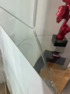 Specchiera Specchio molato con incisioni  di Artigianale a prezzi scontati