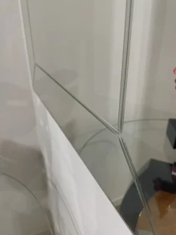 Specchiera Specchio molato con incisioni  di Artigianale a prezzi scontati