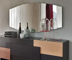 Specchiera stile moderna modello Stripes in OFFERTA OUTLET