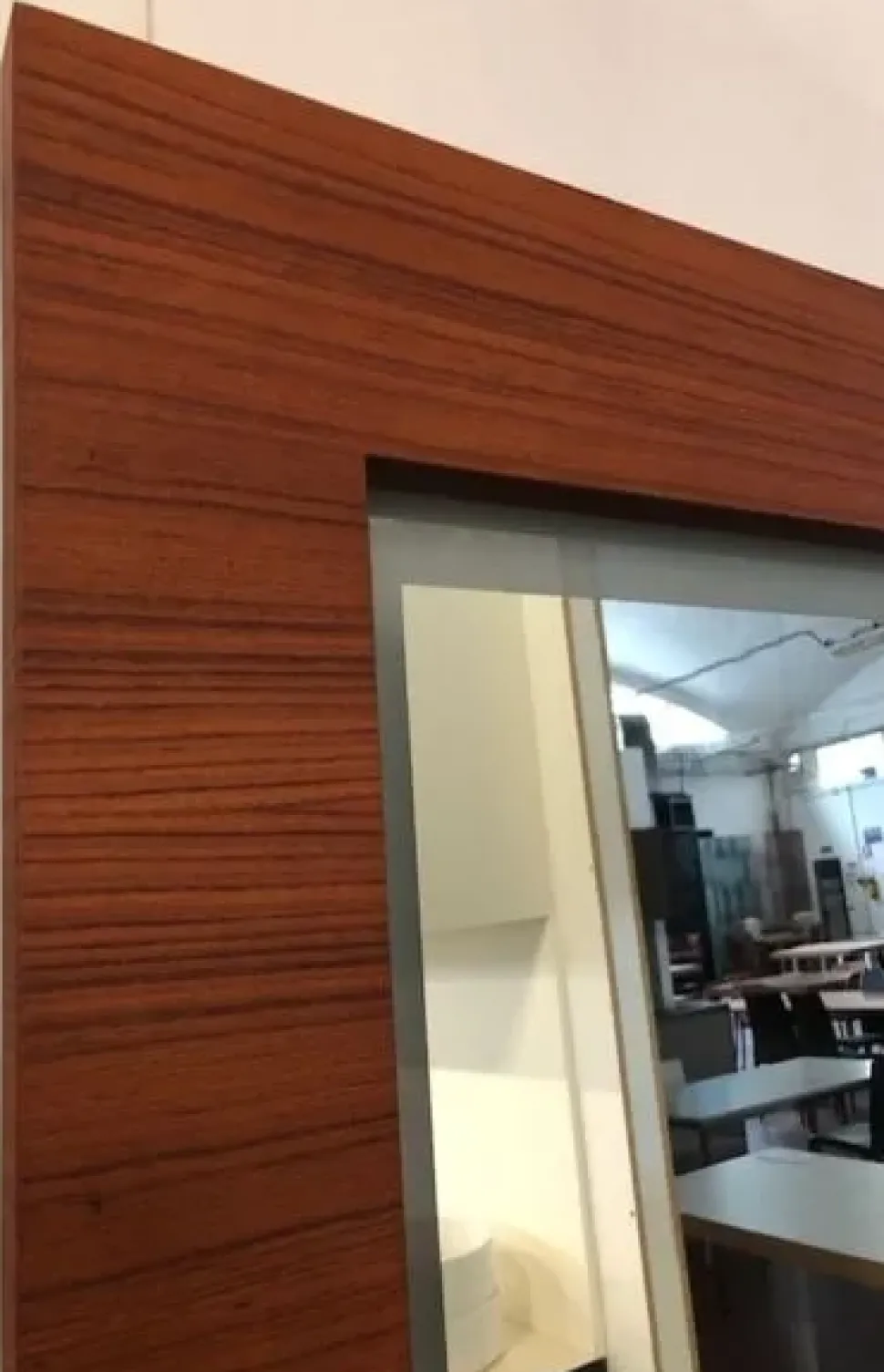 Specchiera Tokyo Halifax in legno a prezzo Outlet