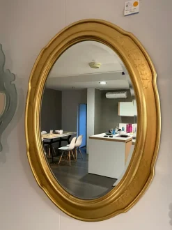 Specchio classica Specchio oro di Artigianale a prezzo Outlet