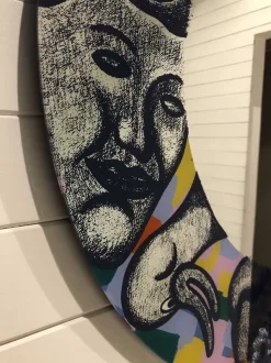 Specchio design Plumcake di Glas italia scontato -50%