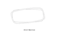 Specchio Golden wood di Ozzio in stile design SCONTATO  affrettati