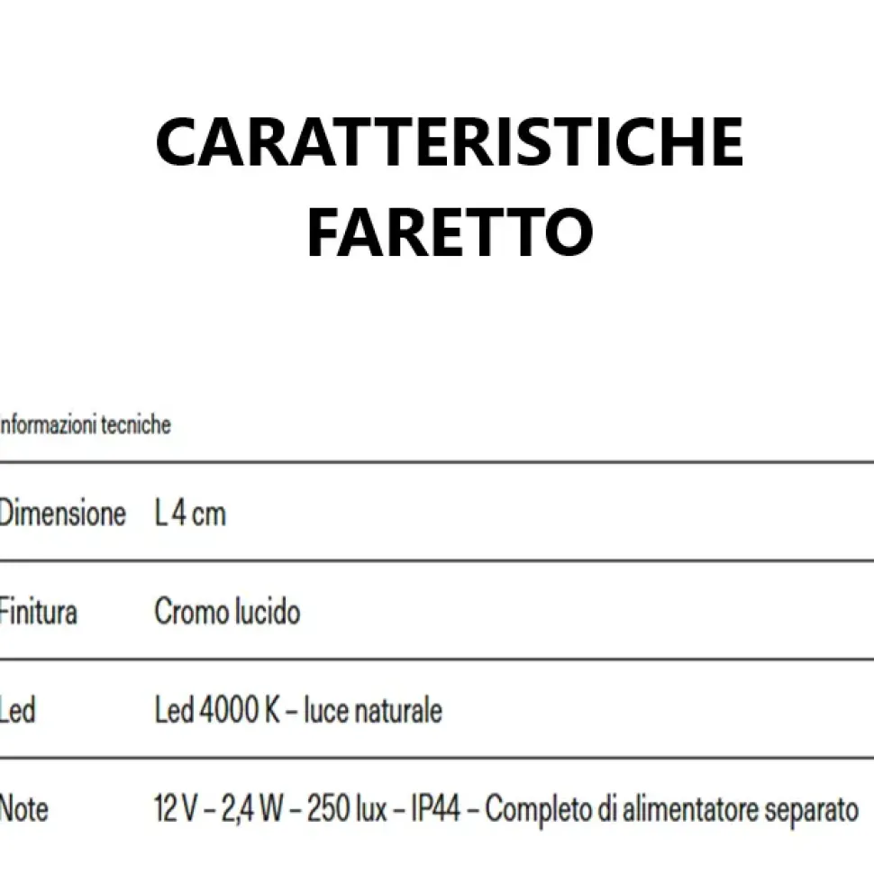 Specchio in stile design Light tonde OFFERTA OUTLET