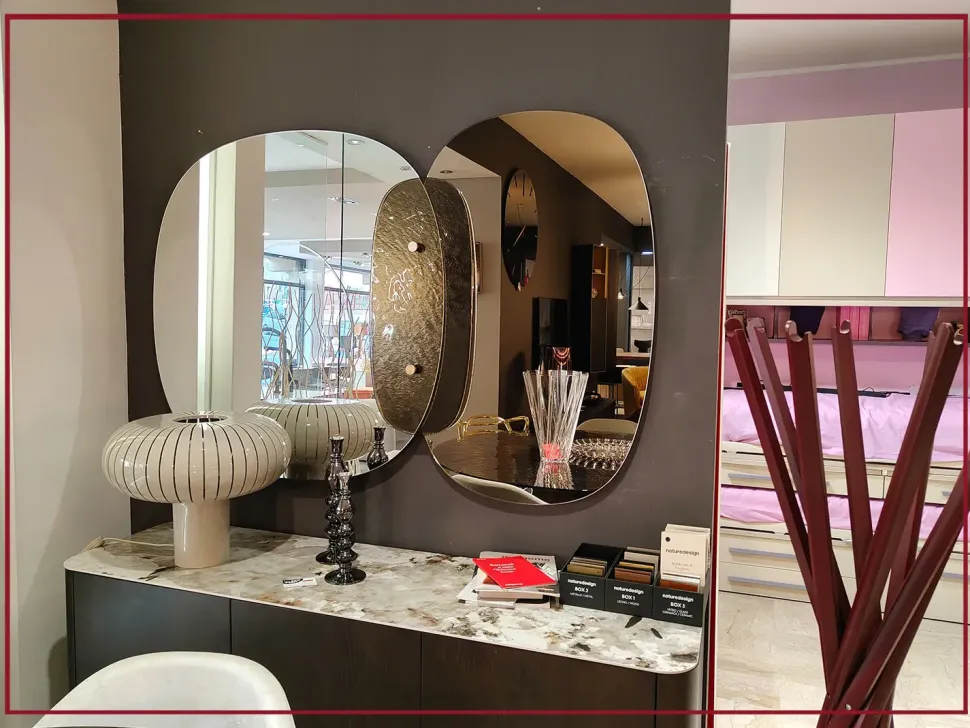 Specchio in stile moderna Lagoon OFFERTA OUTLET