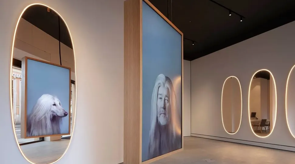 Specchio in stile moderno La plus belle OFFERTA OUTLET