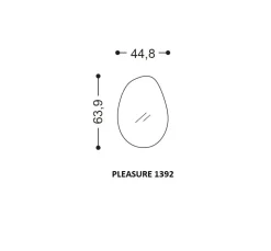 Specchio modello Pleasure di Lago in offerta