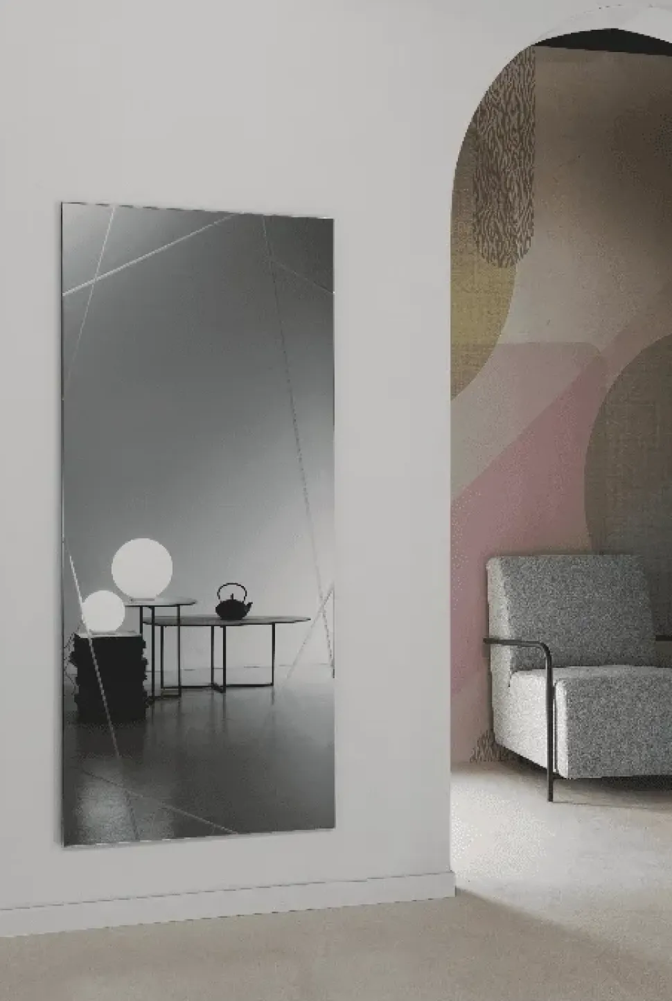 Specchio moderna Ego di Capodarte scontato -25%