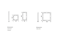 Specchio moderno Glenn magnum di Cattelan italia a prezzo scontato