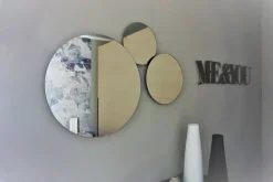 Specchio moderno Kit 3 bolle di Tomasella in Offerta Outlet