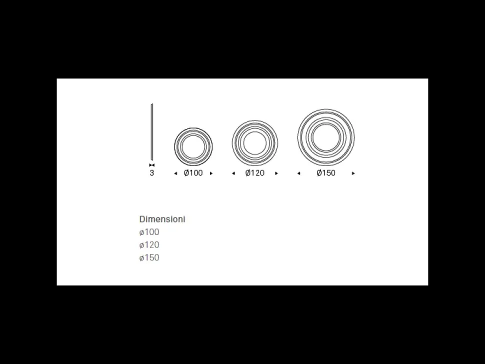 Specchio moderno Ring di Cattelan italia a prezzo scontato