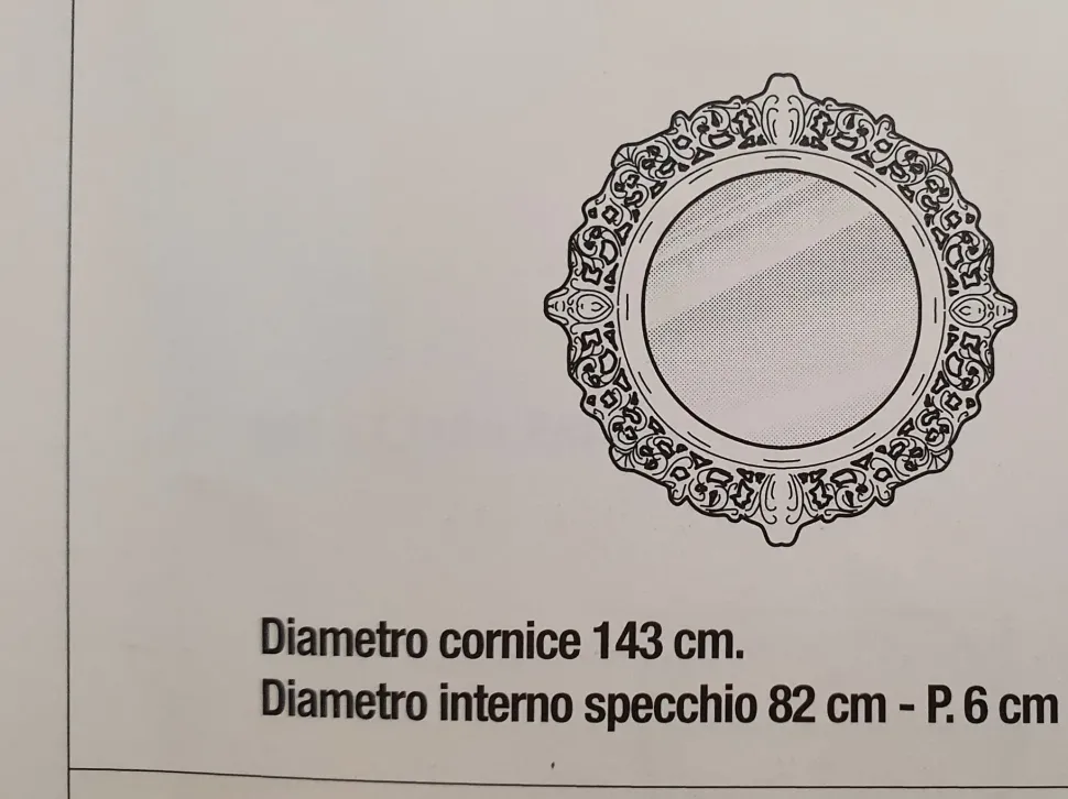 Specchio Narcisse di Modà in stile moderno SCONTATO